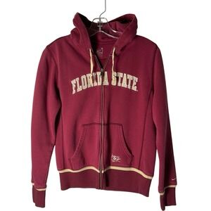 Nike Vintage Florida State Seminoles FSU Full-Zip Fleece Hoodie